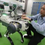 Inovasi ITS: Robot Anjing Mandiri dengan Kemampuan Deteksi Bahaya